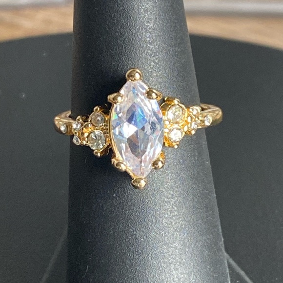 Jewelry - NEW Marquis Ring Clear Marquis Cut Center Stone